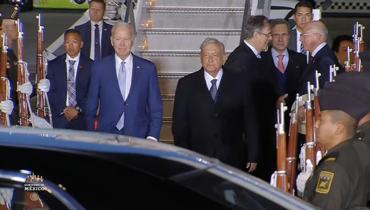 Así recorre Joe Biden y AMLO la CDMX tras su llegada al AIFA