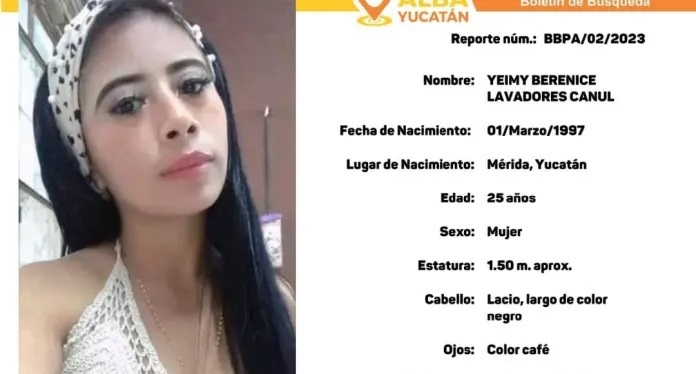 FGE de Yucatán corroborará identidad del cuerpo del probable feminicida de Yeimy