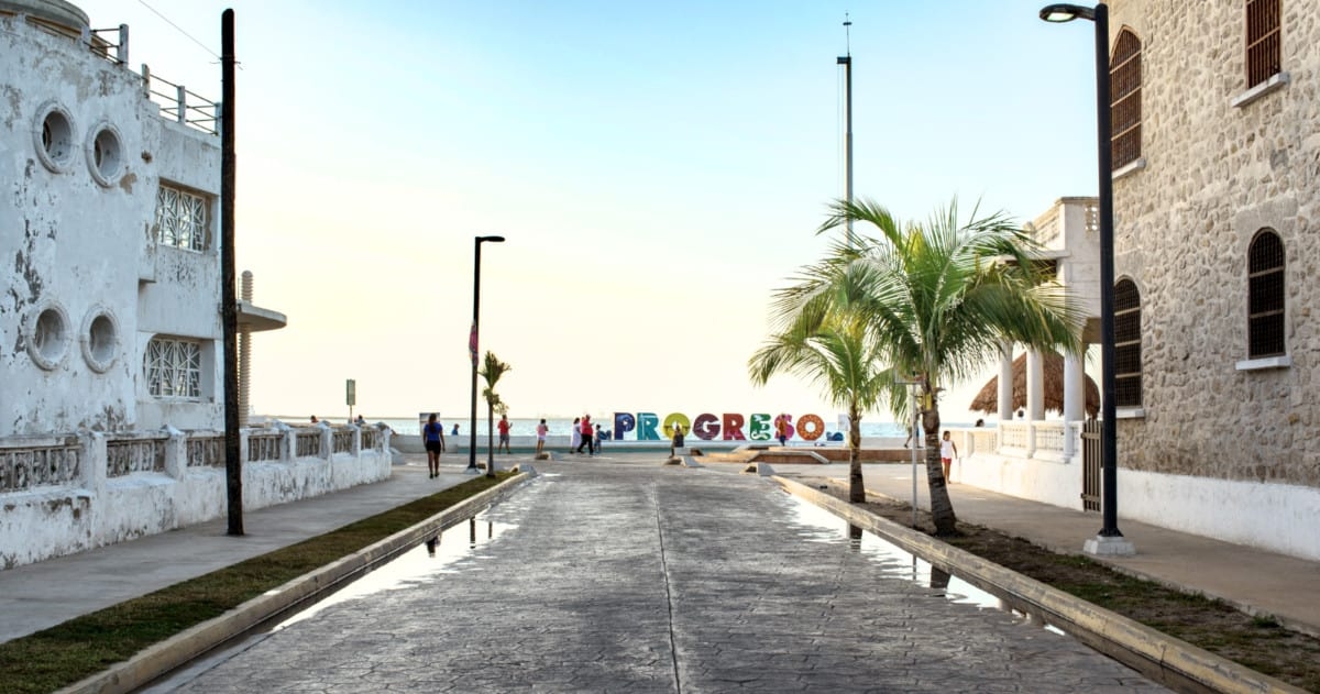 El puerto de Progreso forma parte de la Riviera Yucateca