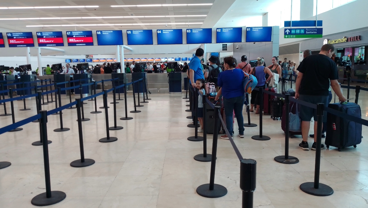 Aeropuerto de Cancún recibió más de seis millones de turistas en seis meses del 2023: VIDEO