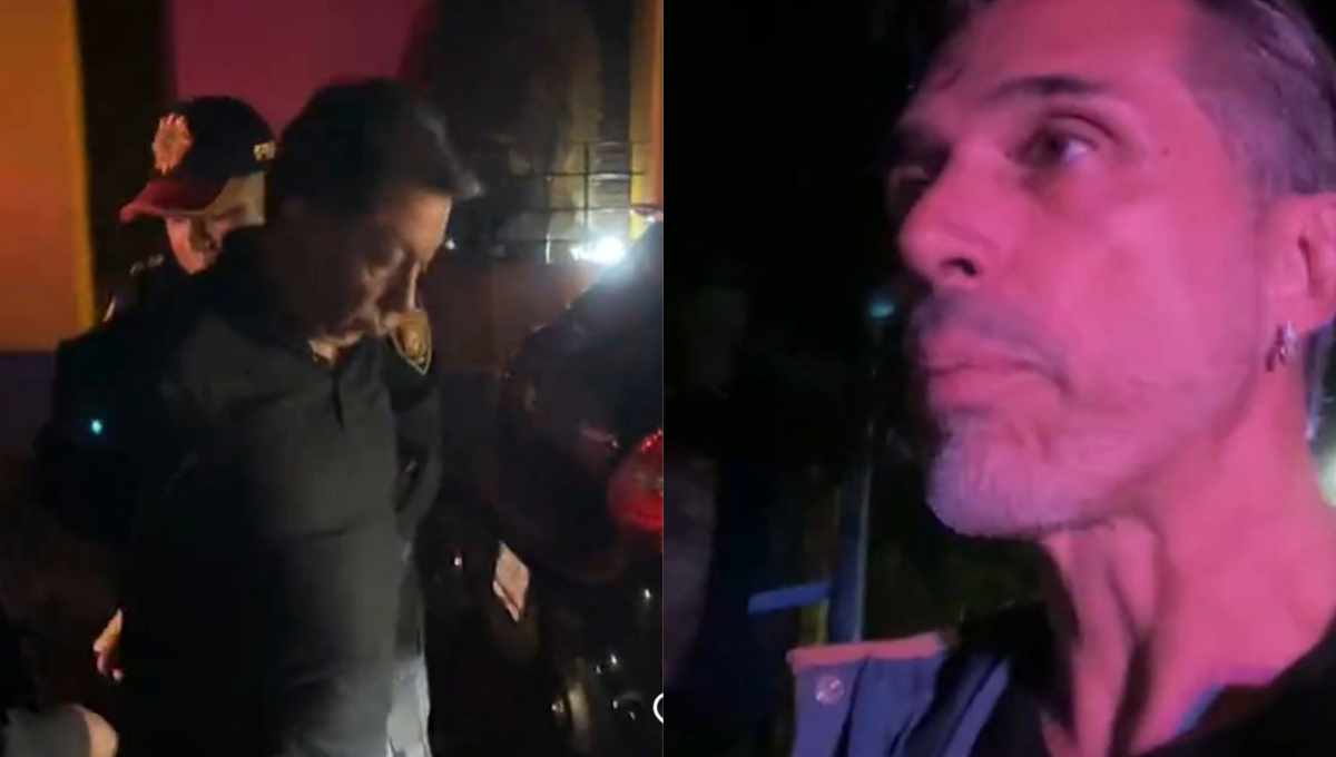 Conductor le avienta el carro al 'Tata' Sergio Mayer en Coyoacán: VIDEO