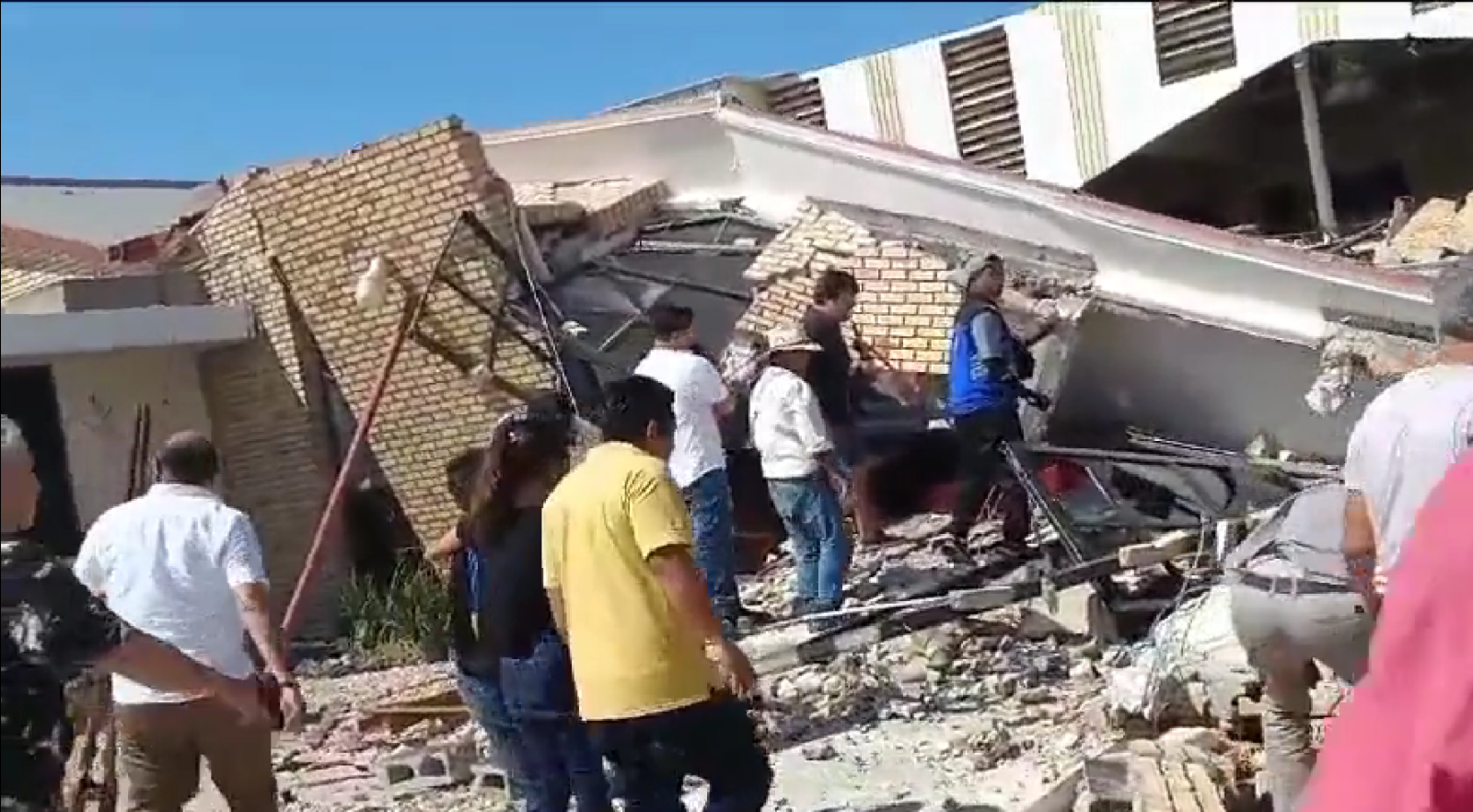 Colapsa iglesia en Ciudad Madero: Alcalde confirma muerte de tres personas