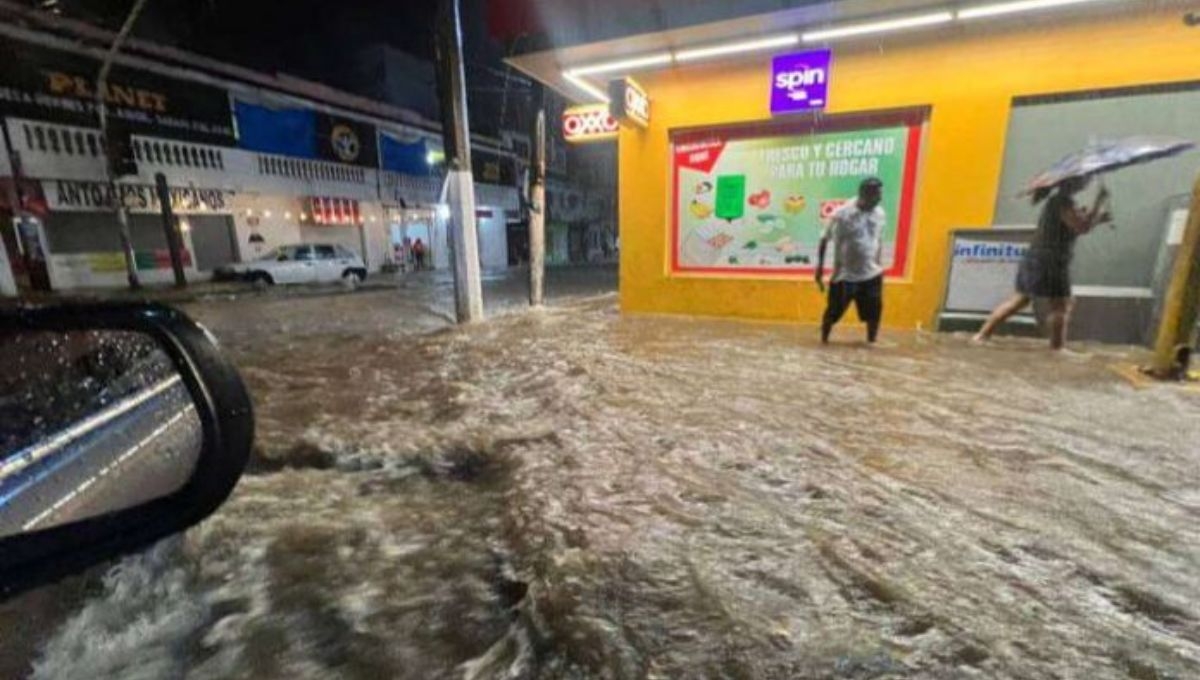 La tormenta tropical Max, dejó coniderables afectaciones en Acapulco y en varias zonas de Guerrero