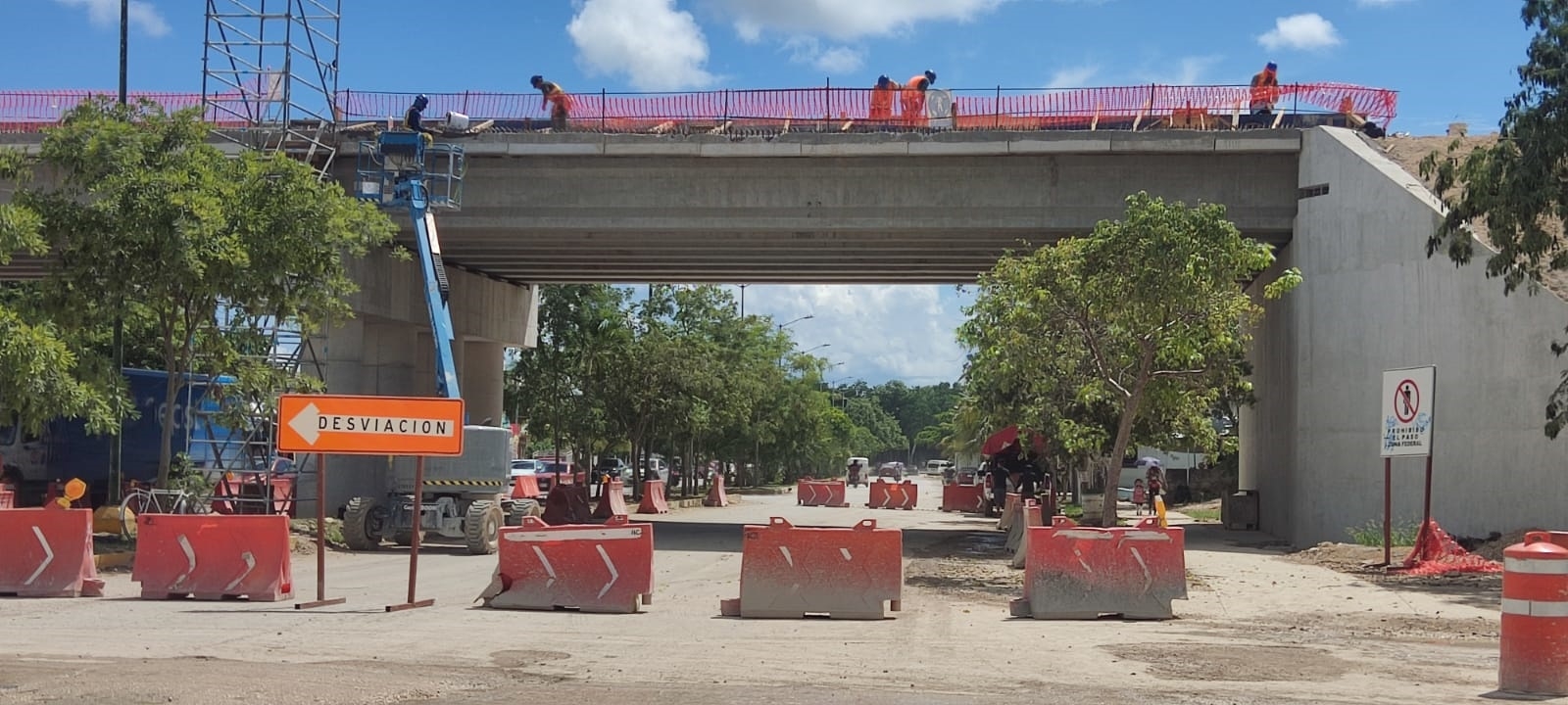 Tren Maya: Concluye construcción de los puentes en Playa del Carmen