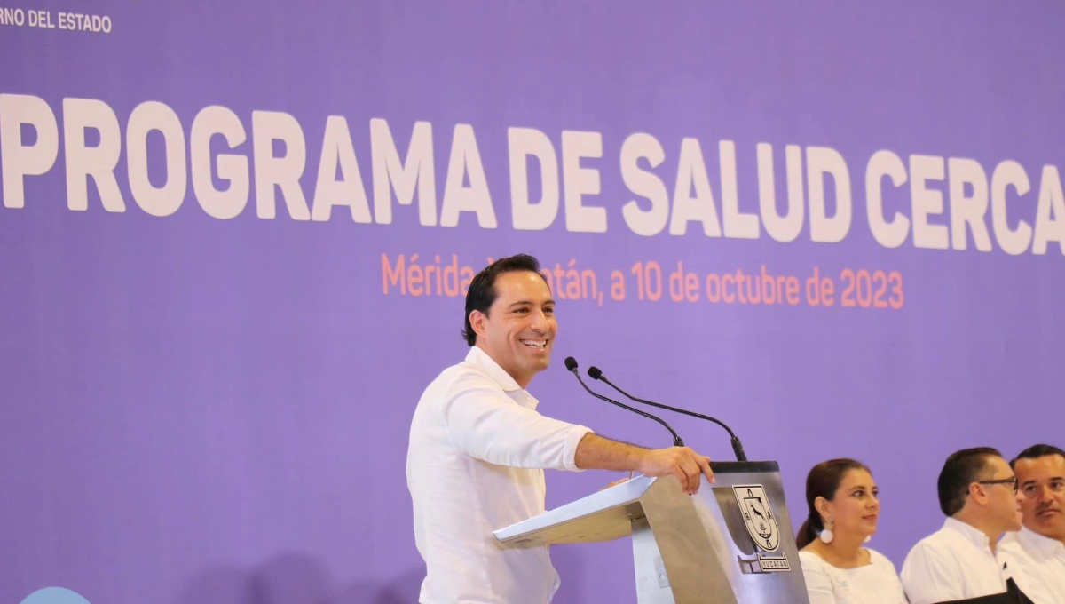 Mauricio Vila, gobernador de Yucatán, anuncia la Tarjeta Universal de Salud