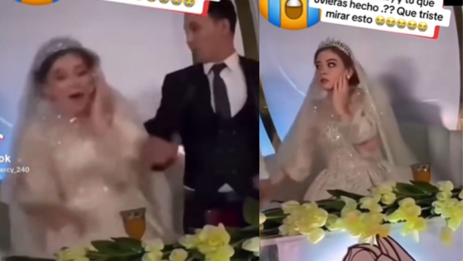 Novio golpea a su esposa durante su boda; internautas reaccionan con furia: VIDEO