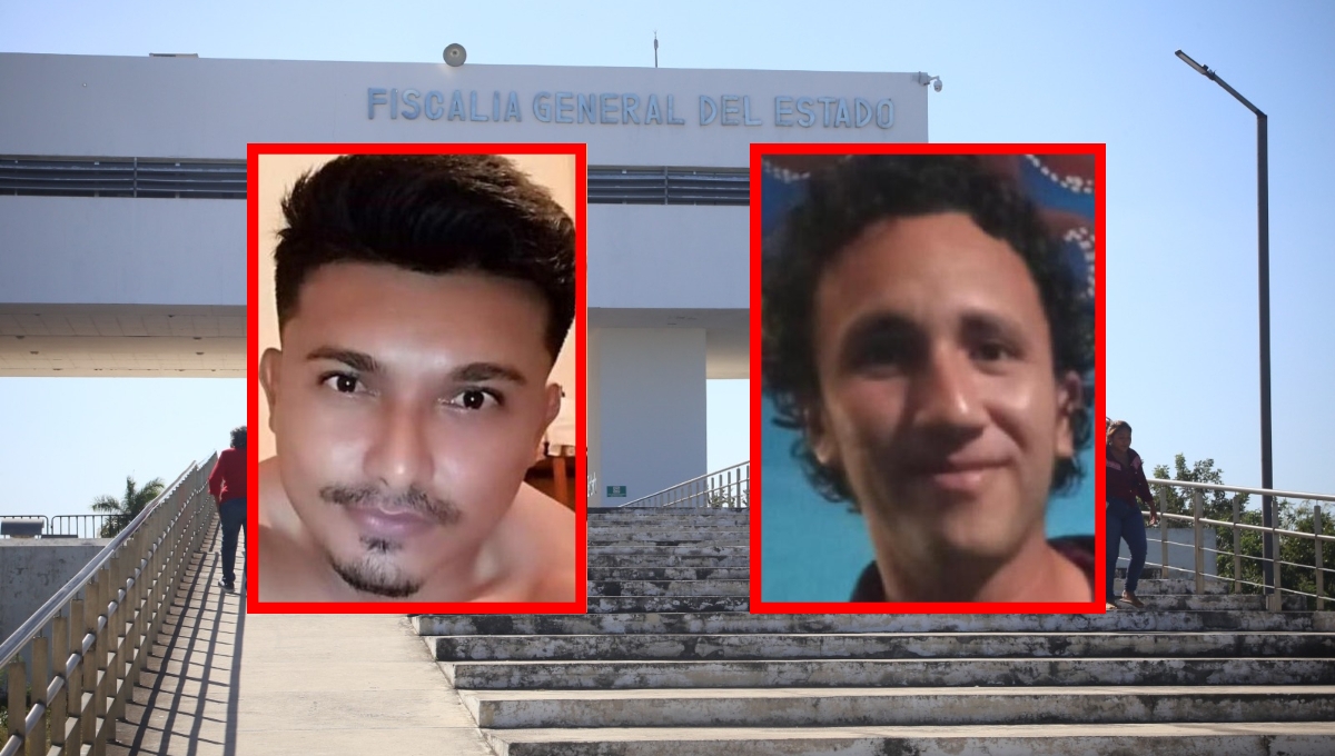 William Antonio González Sánchez y Yoshua Israel López Zapata son buscados por la FGE Yucatán