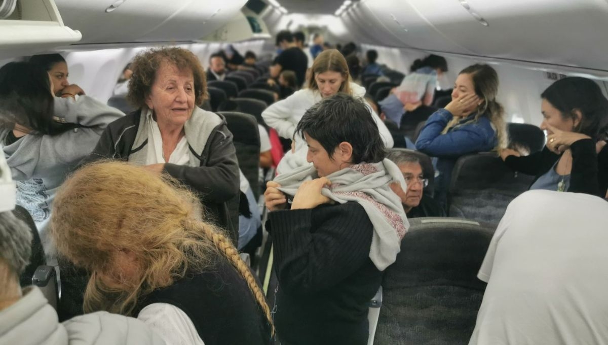 Mexicanos rescatados en Israel ya vuelan a México