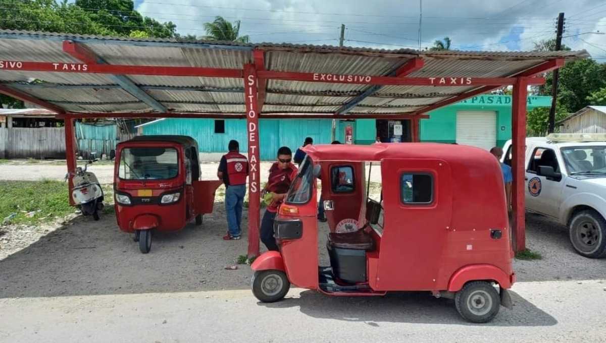 Mototaxistas de Campeche se quedan estancados por trabajar con unidades inseguras