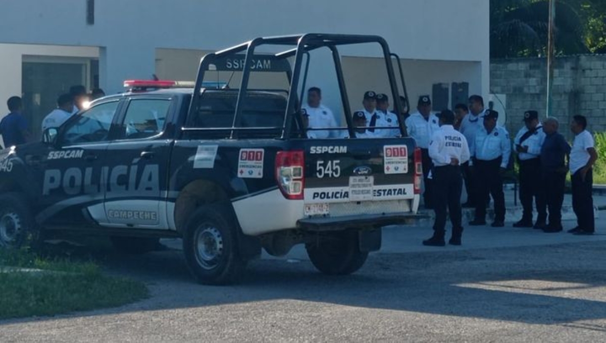 Policías de Calkiní demandaron apoyo del Gobierno de Campeche