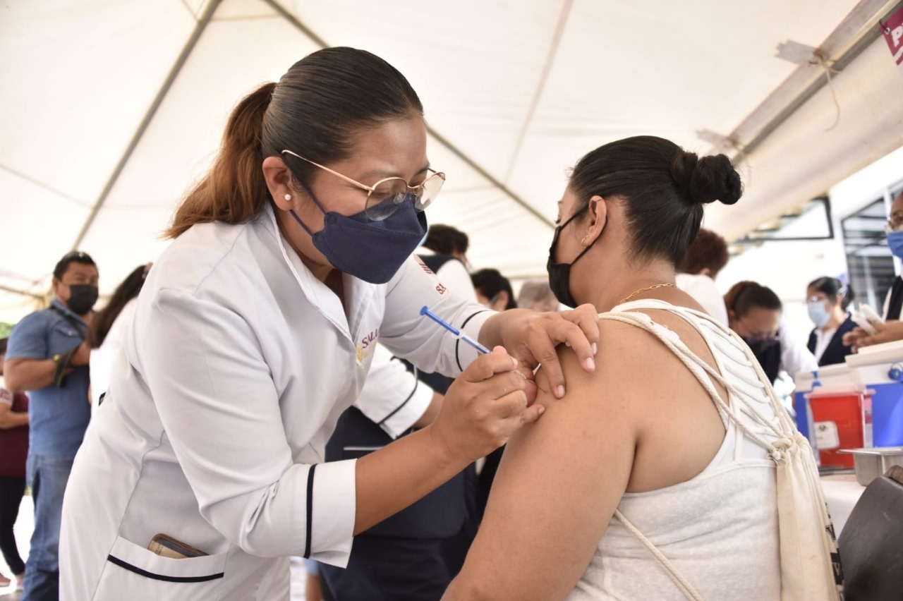 Se tiene una meta a aplicar más de 39 mil dosis de la vacuna en Ciudad del Carmen