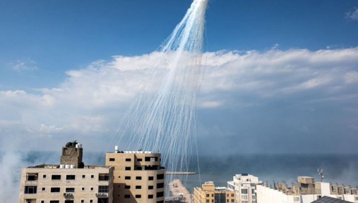 Hay informes que acusan a Israel de usar fósforo blanco en los ataques en Gaza