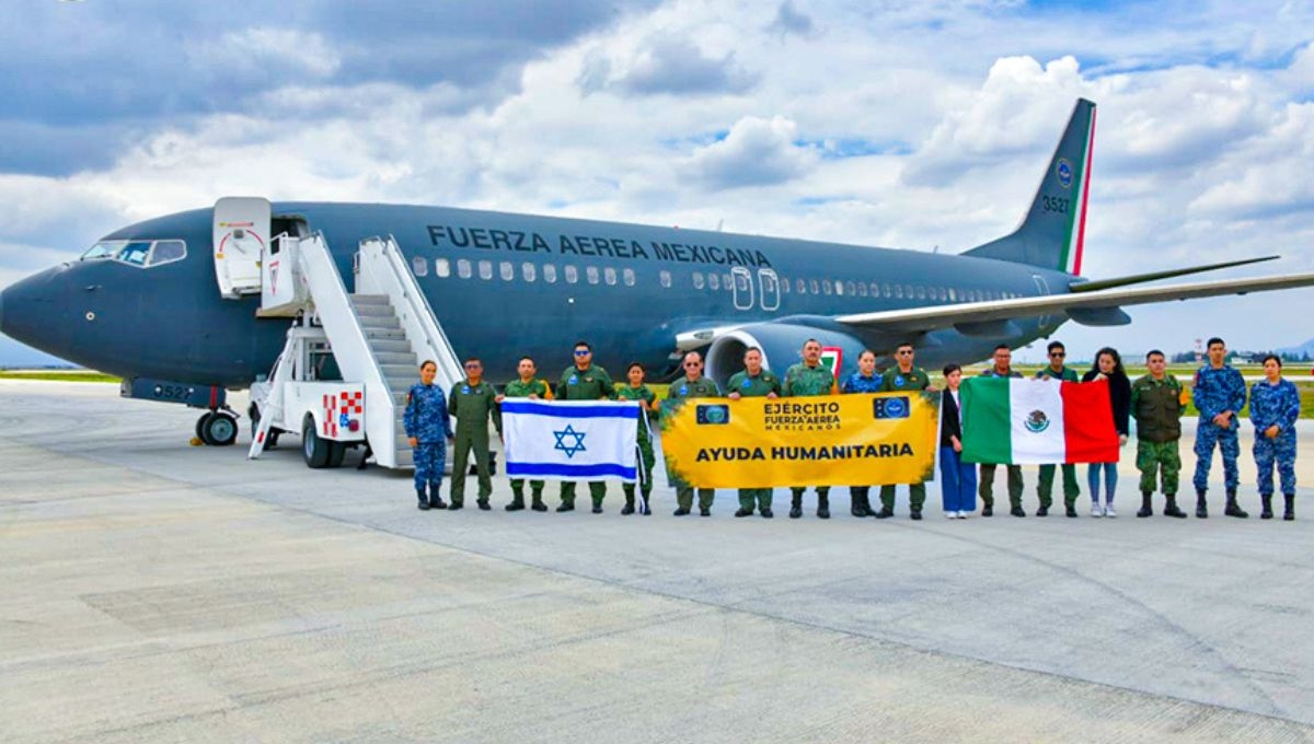 Mexicanos rescatados en Israel, serán llevados a España