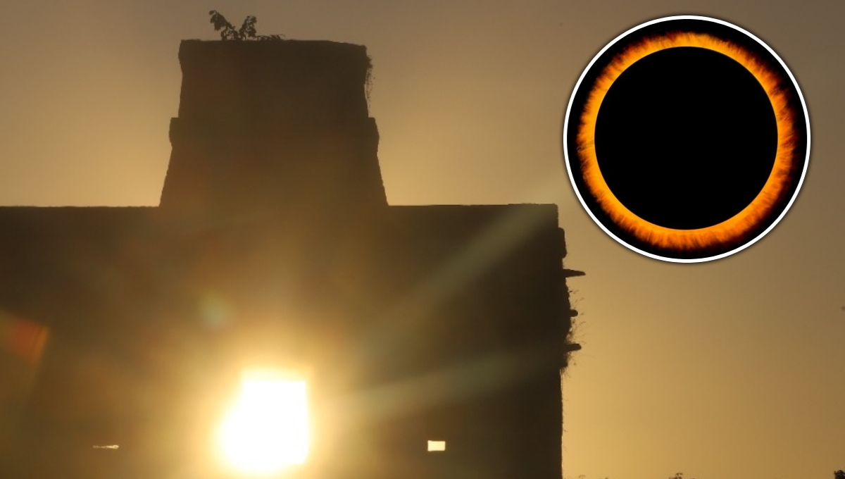 Eclipse solar 2023: ¿Qué zona arqueológica de Yucatán tendrá mayor visibilidad?