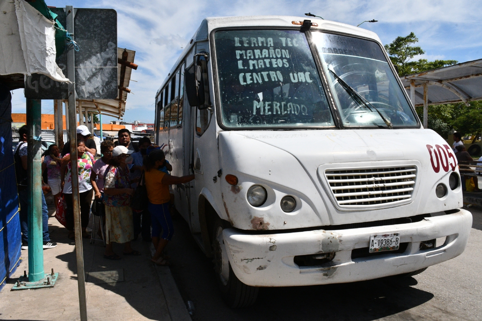 Los camiones de Campeche operarán hasta las 3:00 de la mañana del 1 de enero