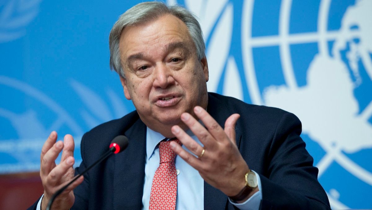 António Guterres, secretario general de la ONU, pide que se respete a los civiles en Gaza