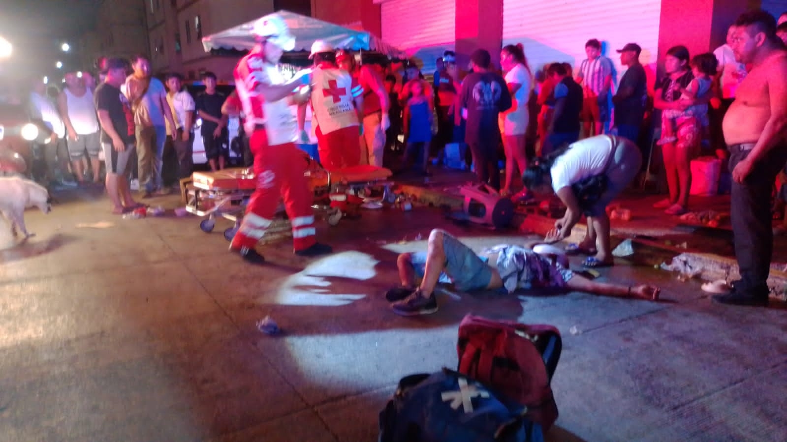 Conductor ebrio atropella a siete personas en Cancún
