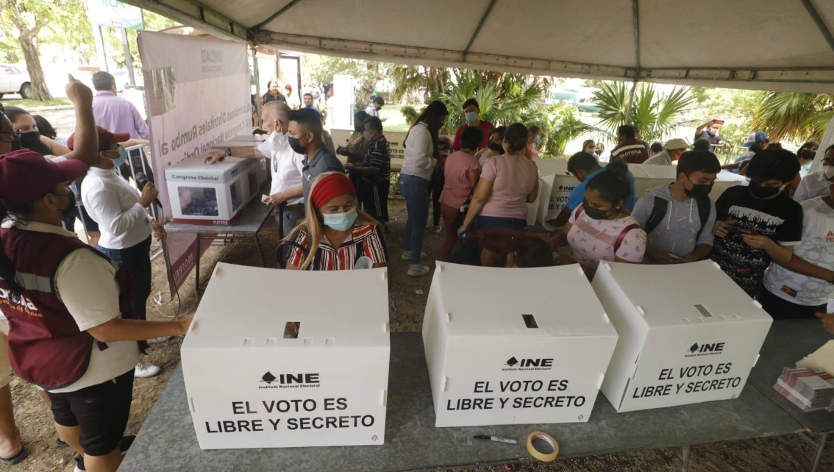En Yucatán, hasta ahora hay un millón 725 mil 521 personas con derecho al voto