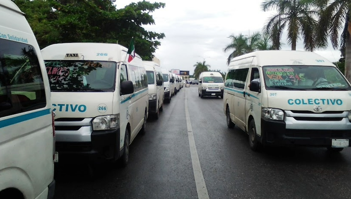 Sindicato de taxistas de Playa del Carmen vigilará a Vans ante 'ola' de accidentes