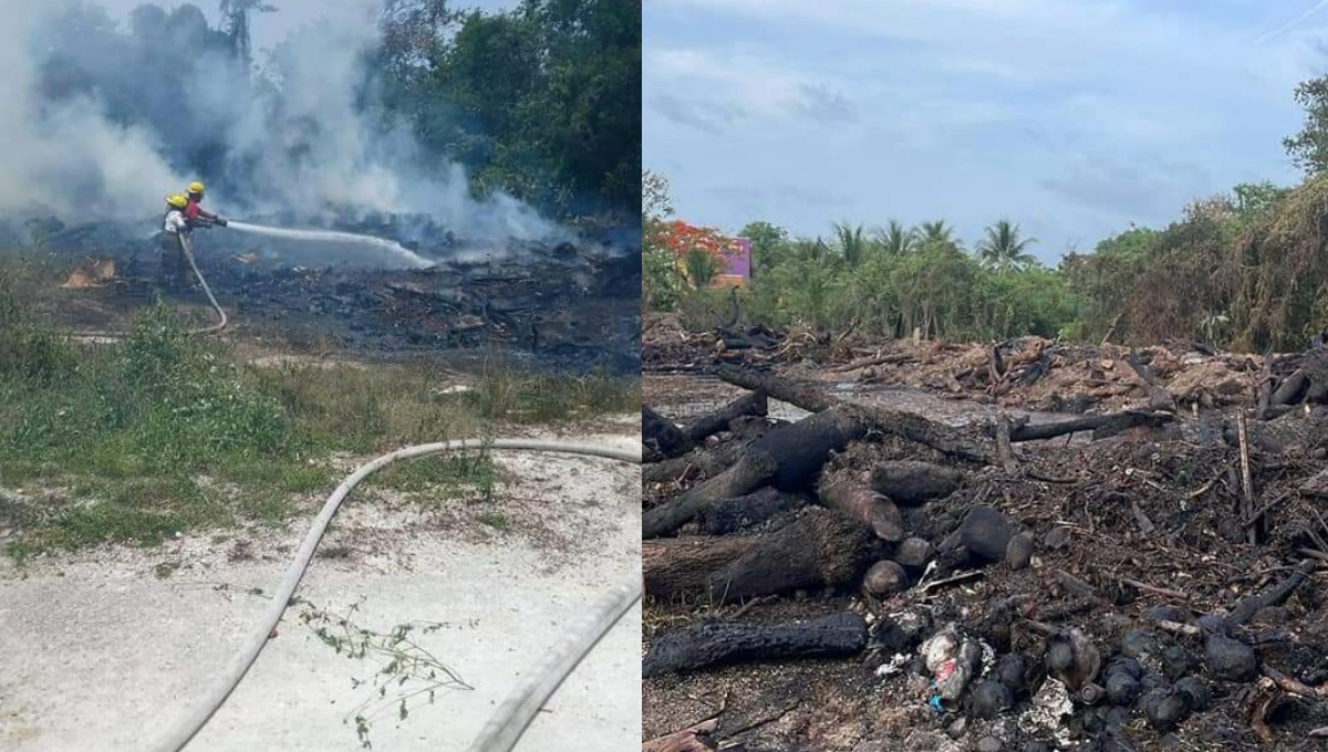 Prohíben quema de leña y llantas en Cozumel