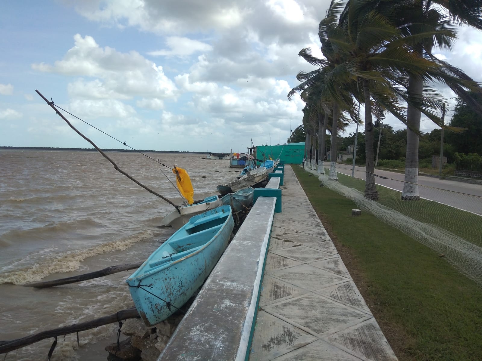 Frente Frío 6: Cierran puertos en Sabancuy, Campeche, por el ingreso de un 'Norte'