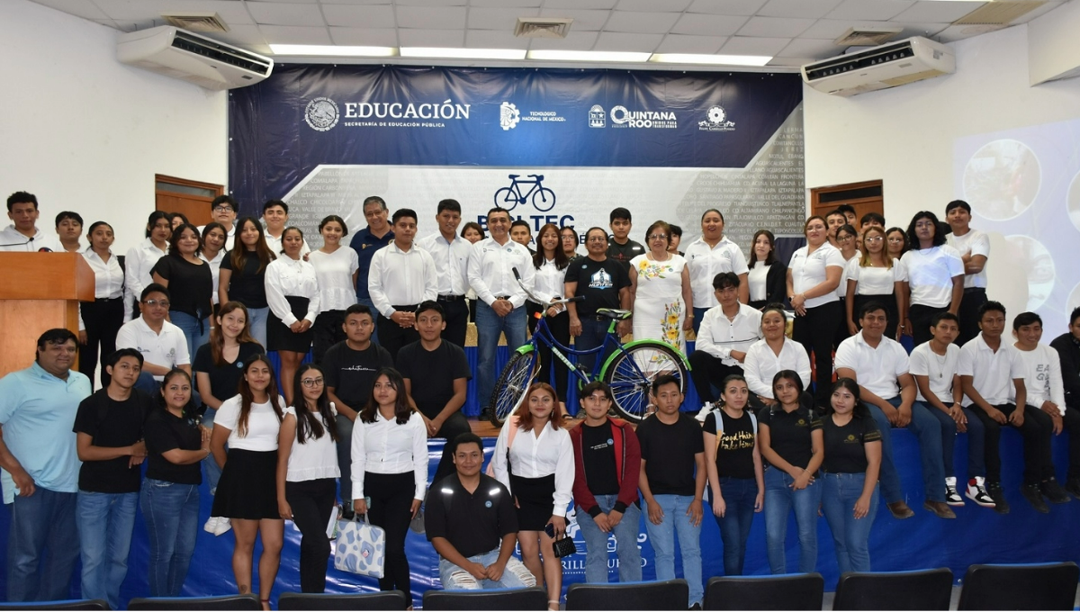 Alumnos del TecNM en Felipe Carrillo Puerto crean la "Bici-Tec"