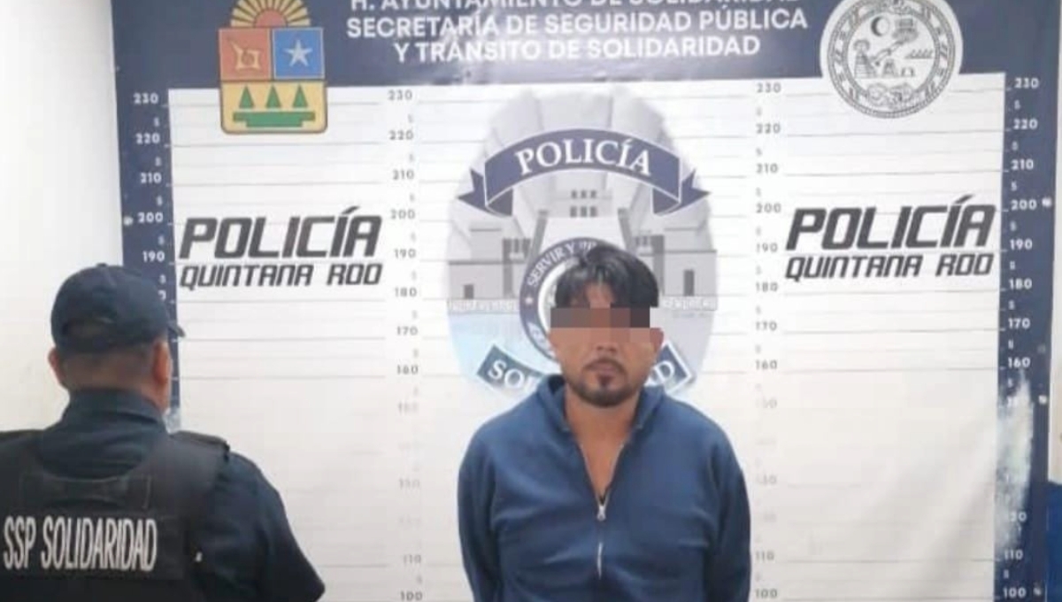 El hombre detenido es originario del estado de Oaxaca