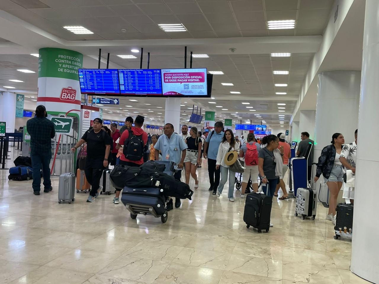 Cancelan vuelo a Tijuana desde el aeropuerto de Cancún este miércoles: EN VIVO