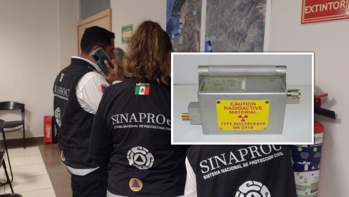 Alertan a Campeche por robo de material radioactivo en Tabasco