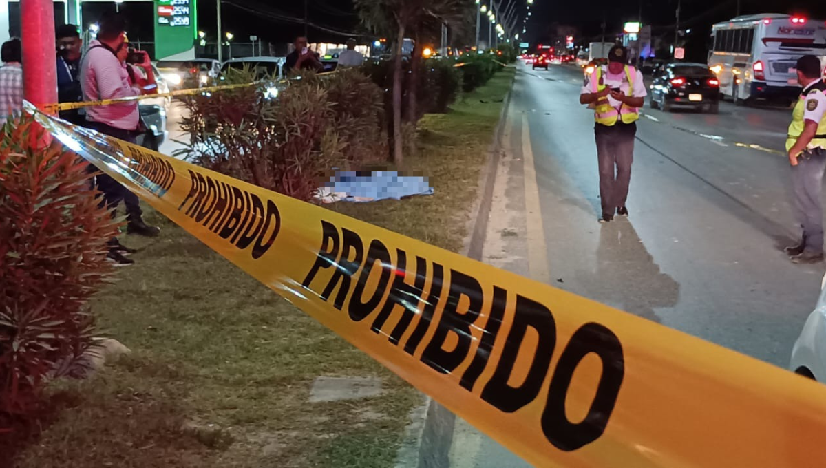 Joven de 14 años muere atropellado en la avenida López Portillo en Cancún