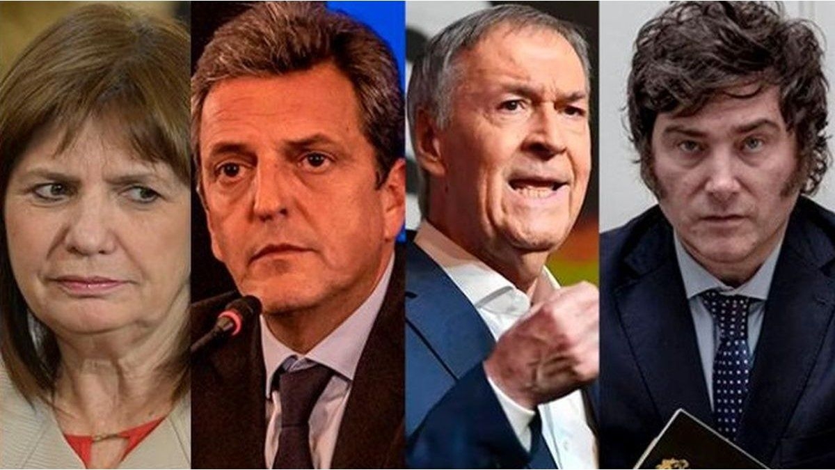 Ellos son los candidatos en las elecciones presidenciales de Argentina 2023
