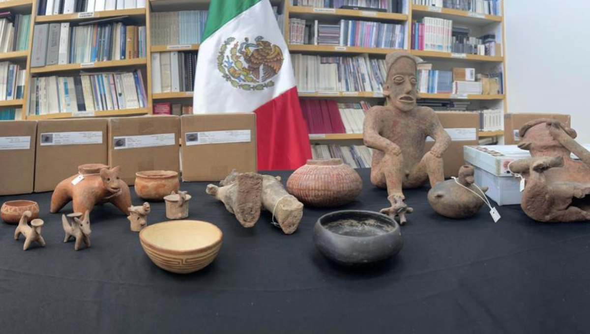 Escuela de Estados Unidos devuelve a México 60 piezas arqueológicas
