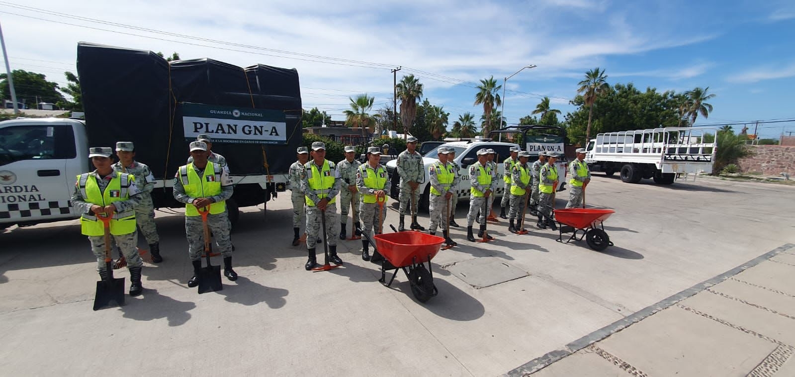 Guardia Nacional activa Plan  GN-A ante la llegada del Huracán Norma a Baja California Sur