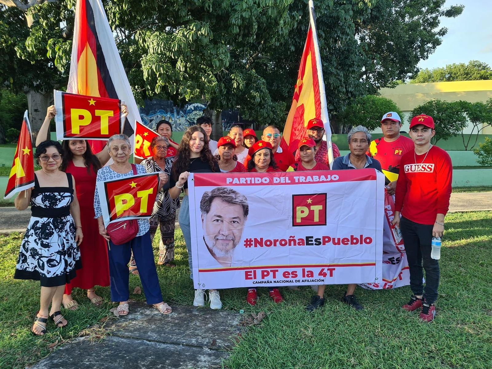 Partido del Trabajo, principal fuerza política al Sur de Quintana Roo, sin estrategia electoral