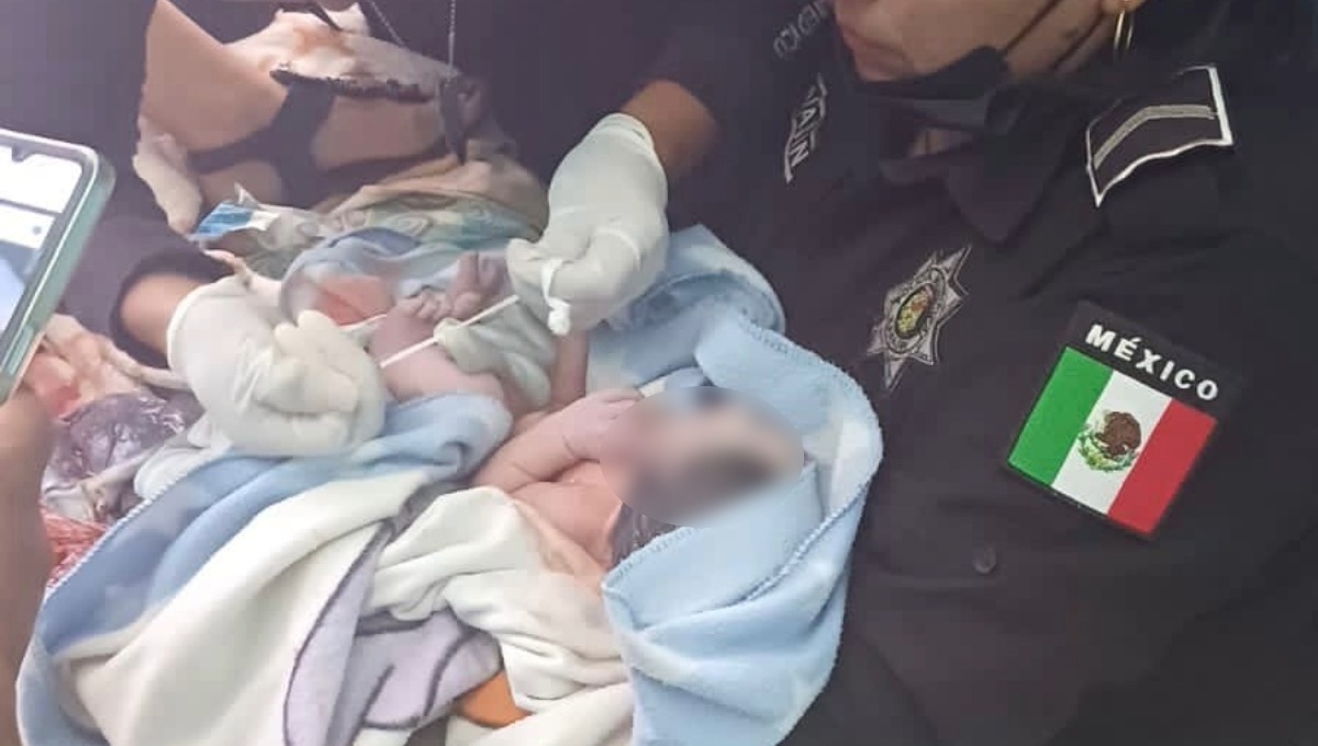 La madre y la bebé fueron trasladadas al Hospital Materno Infantil