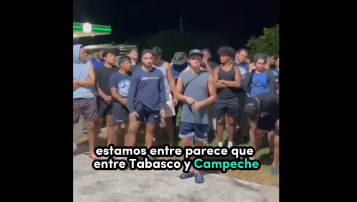 Equipo de futbol americano de Puebla queda varado entre Tabasco y Campeche
