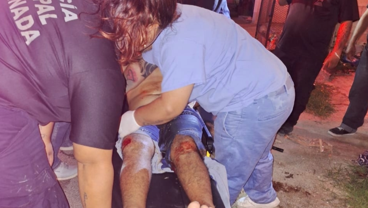 Motociclista le aplasta los pies a un hombre ebrio en Buctzotz, Yucatán