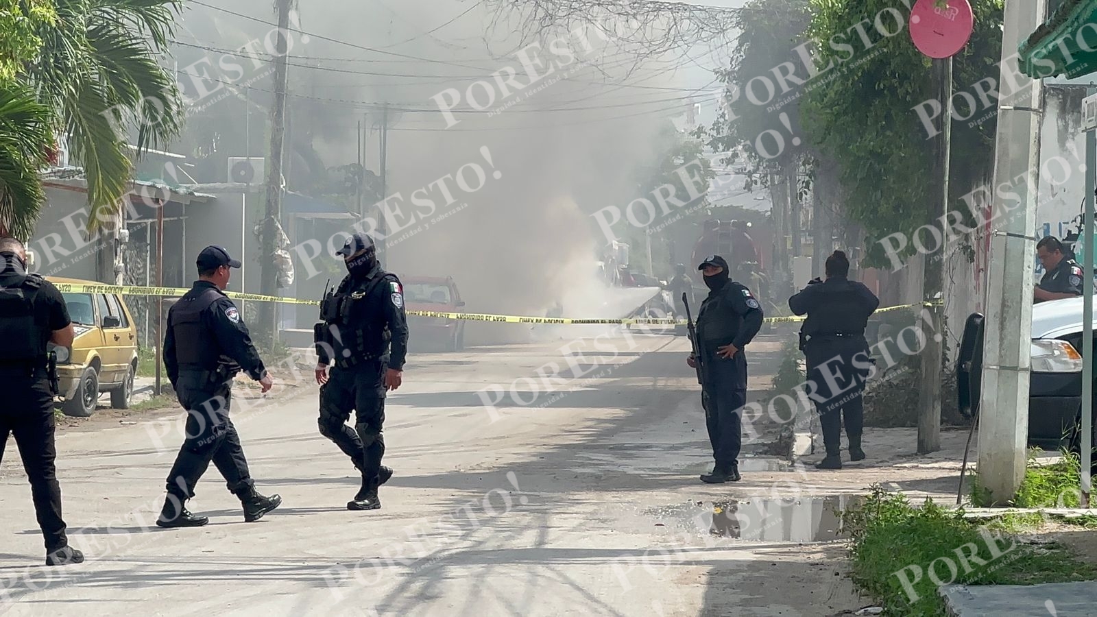 Fiscalía de Quintana Roo descarta heridos durante la balacera en Alfredo V. Bonfil, Cancún