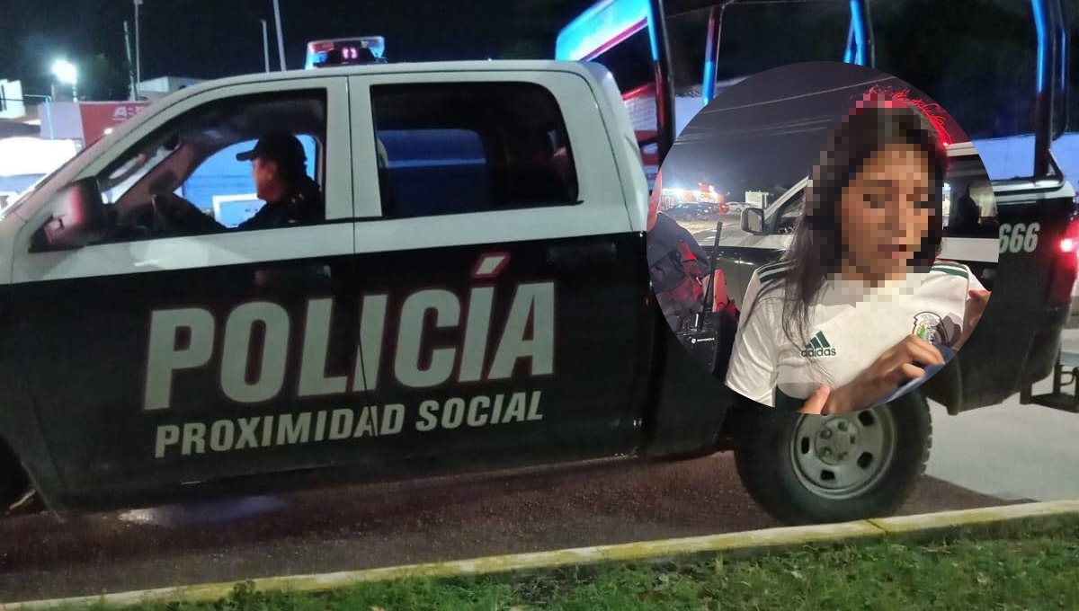 Encuentran a una mujer deambulando sobre la avenida Huayacán en Cancún