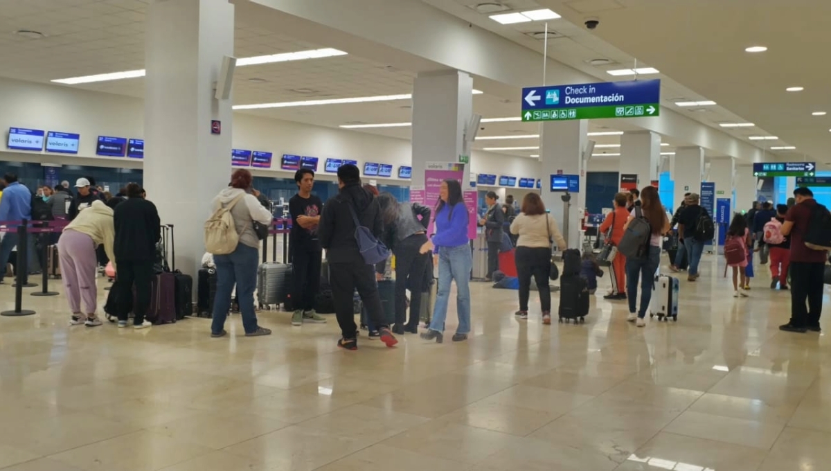 Vuelos de llegada al aeropuerto de Mérida desde el AIFA se retrasan por cuatro horas