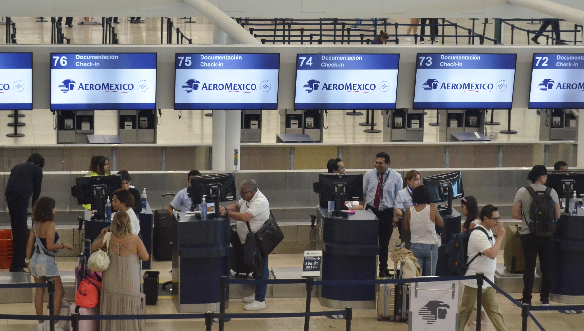 Desde Cancún, Aeroméxico anunció la inversión de 5 mmdd en la aerolínea