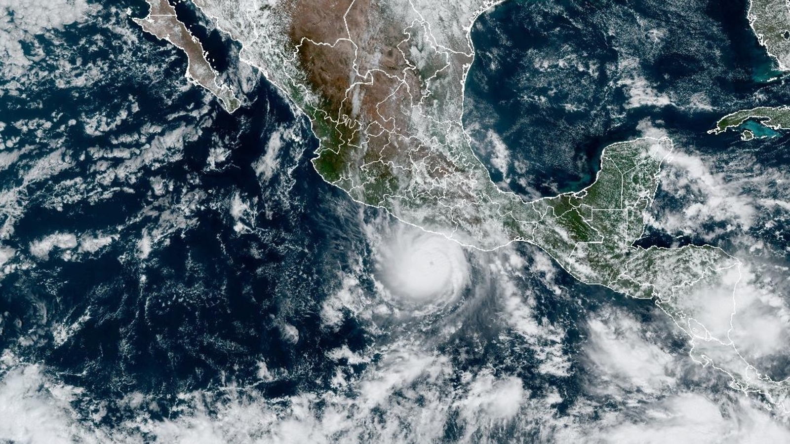 Huracán Otis afectará a distintas entidades de México hoy miércoles 25 de octubre