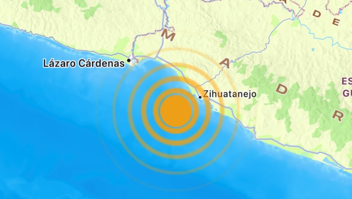 El sismo en Zihuatanejo, Guerrero, fue de magnitud leve