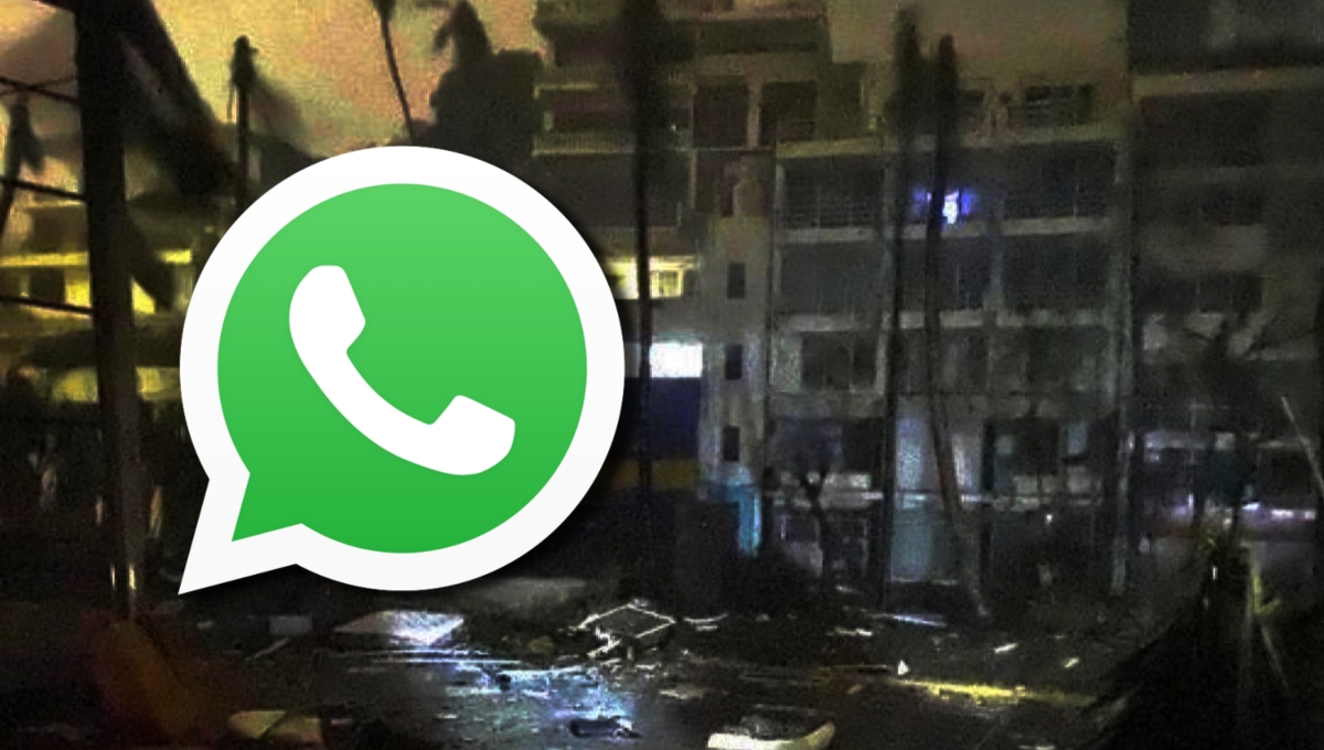 Busca a tus familiares en Acapulco: Crean grupos de WhatsApp para información ante el paso del Huracán Otis