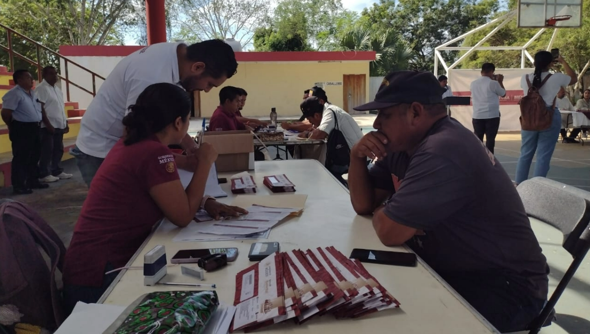 Campesinos de Felipe Carrillo Puerto reciben apoyo del Programa  Producción para el Bienestar