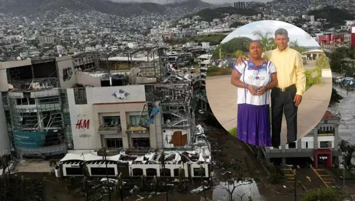 Joven de Estados Unidos busca a su familia tras el paso del Huracán Otis en Acapulco