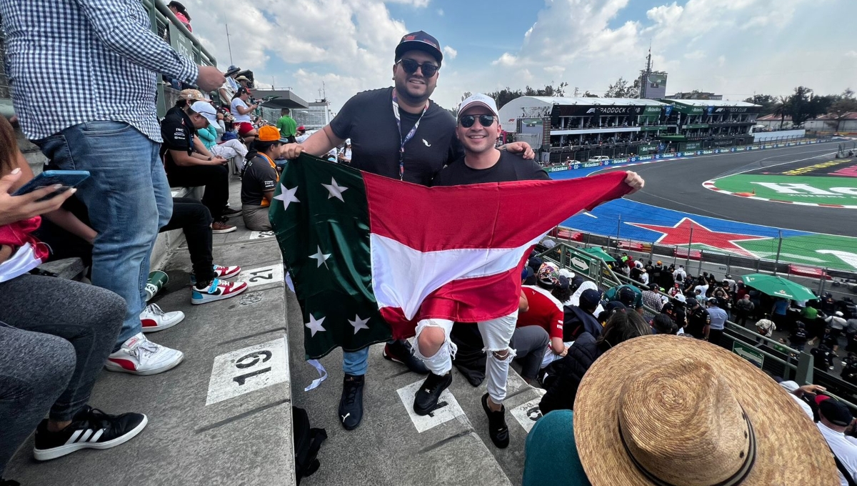 Rodrigo Lugo y Jasiel Araujo viajaron de Yucatán a la CDMX para el Gran Premio de México