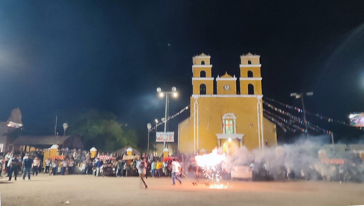 En Acanceh, inicia la fiesta tradicional más larga de Yucatán en honor a la Virgen de Guadalupe