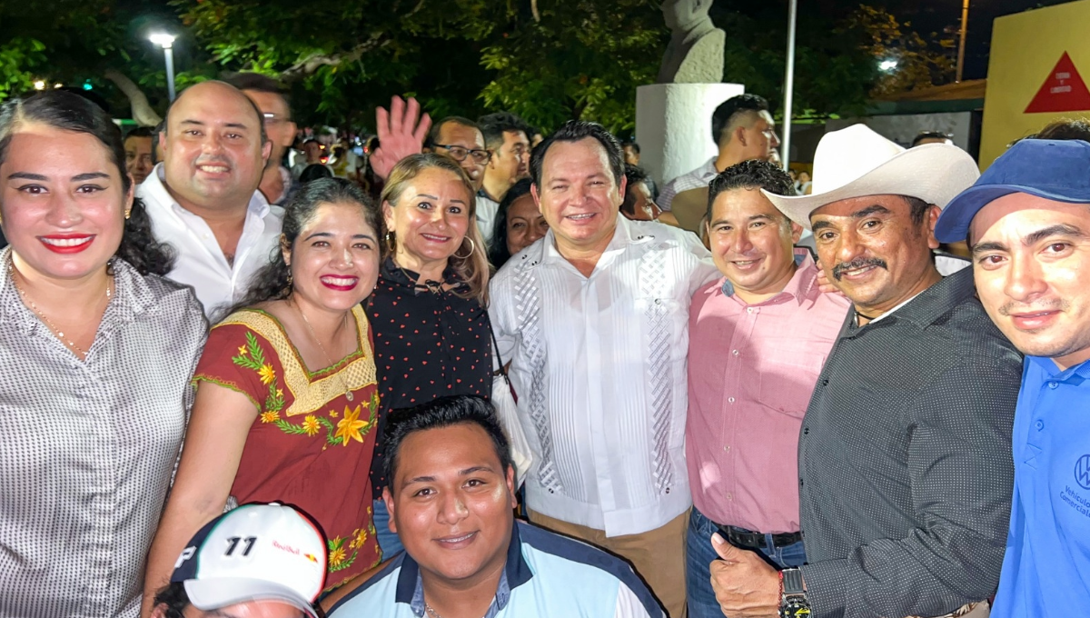 Joaquín Huacho Díaz Mena promueve defender la 4T en Yucatán