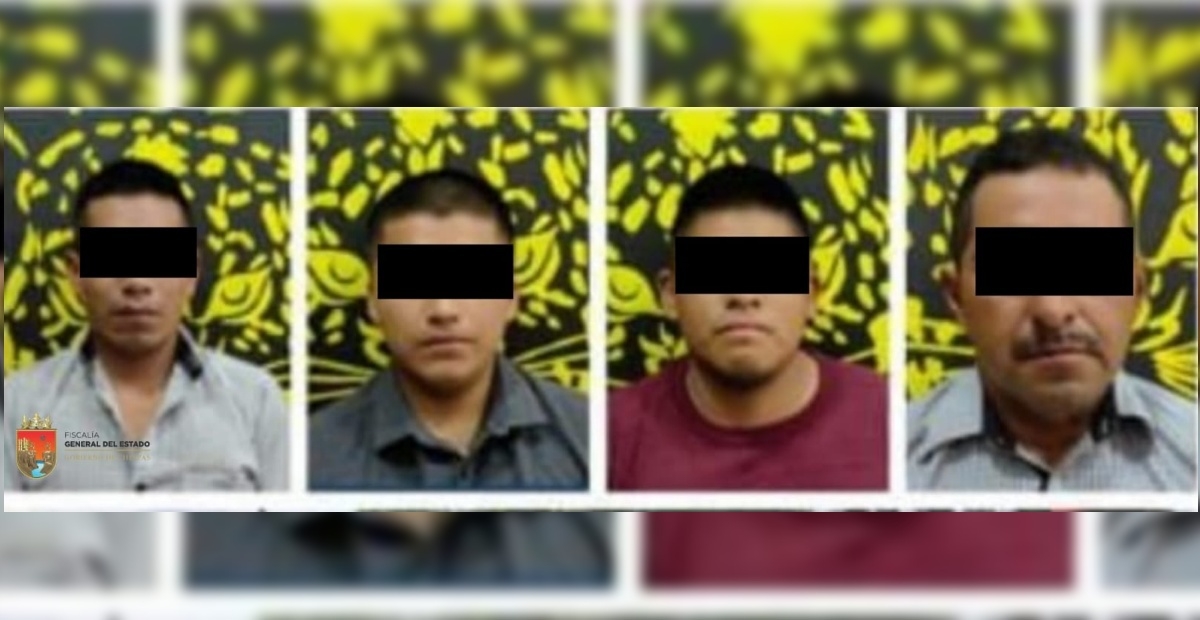 Los detenidos fueron puestos a disposición de las autoridades de Chiapas